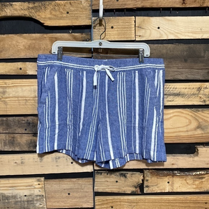 Nautica Women's Linen Blend Pull-On Short‎ Size XL